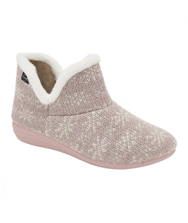 SCHOLL CREAMY BOOTIE DUSTY PINK