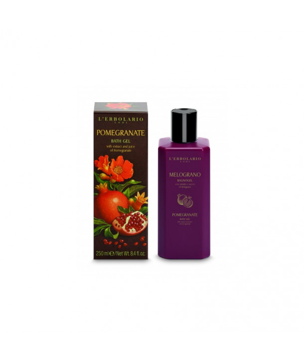 L'ERBOLARIO MELOGRANO POMEGRANATE BATH GEL 250ml