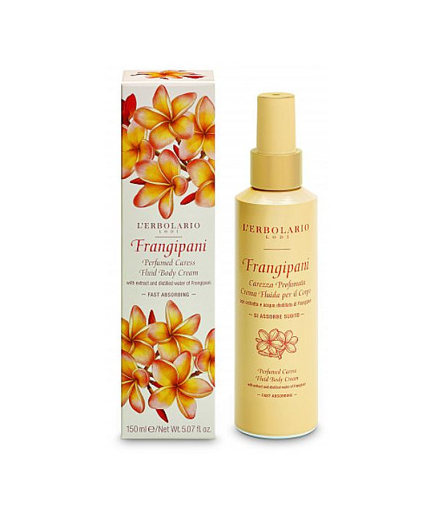 L'ERBOLARIO FRANGIPANI PERFUMED FLUID BODY CREAM 150ml
