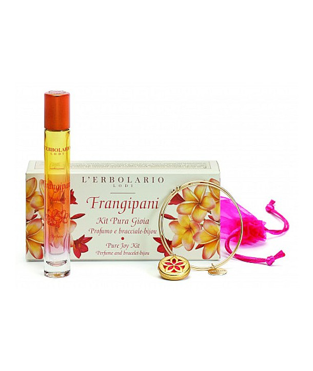 L'ERBOLARIO FRANGIPANI KIT PURA GIOIA ΑΡΩΜΑ 15ml & ΒΡΑΧΙΟΛΙ