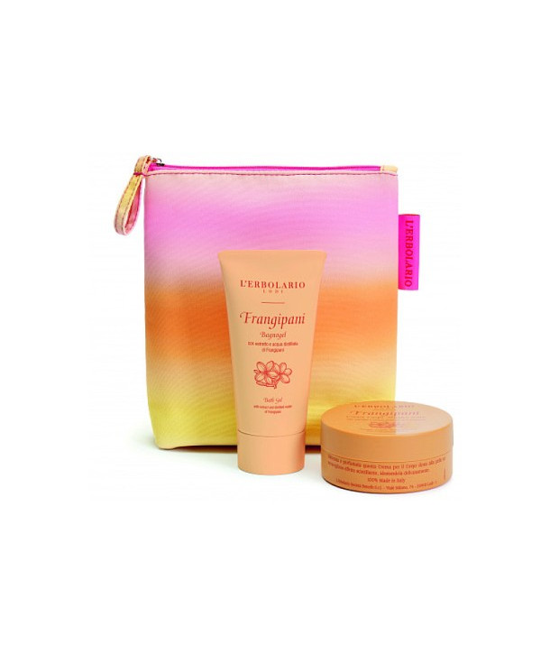 L'ERBOLARIO FRANGIPANI BEAUTY POCHETTE MAGICA LUCE ΑΦΡΟΛΟΥΤΡΟ 75ml & ΚΡΕΜΑ ΣΩΜΑΤΟΣ 75ml