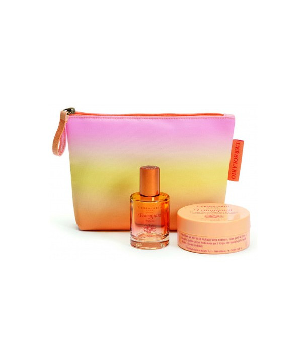 L'ERBOLARIO FRANGIPANI BEAUTY POCHETTE DOLCI ATTIMI PERFUME 30ml & BODY CREAM 75ml
