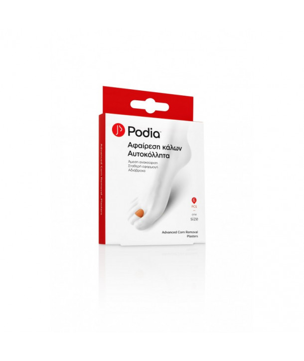 PODIA ADVANCED CORN REMOVAL KIT ONE SIZE 6 PLASTERS