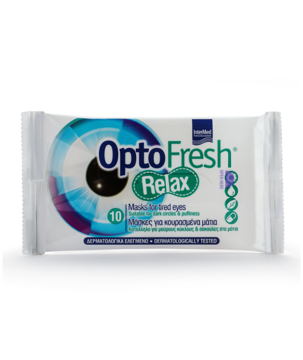 INTERMED OPTOFRESH RELAX MASKS 10 PCS