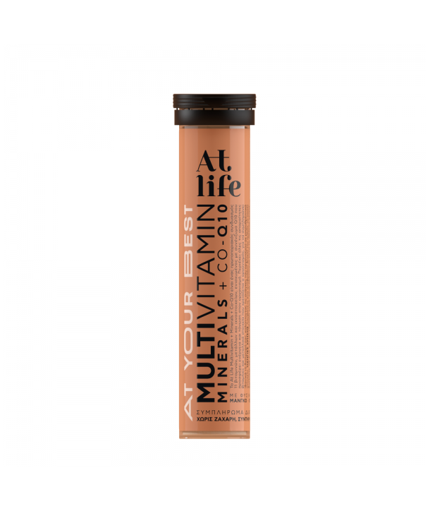 AT LIFE MULTIVITAMIN MINERALS + CoQ10 20 EFFERV TABS