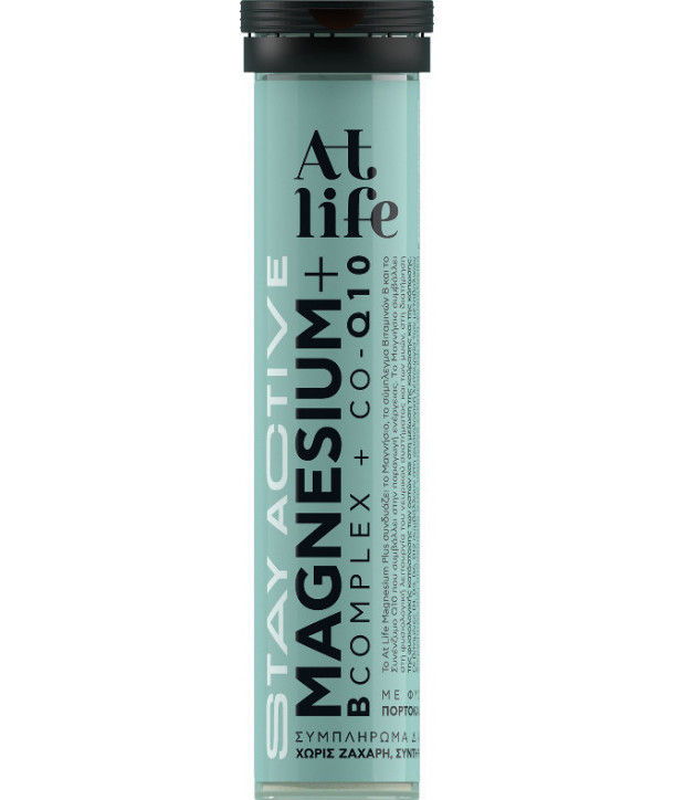 AT LIFE MAGNESIUM + B COMPLEX + CoQ10 20 EFFERV TABS
