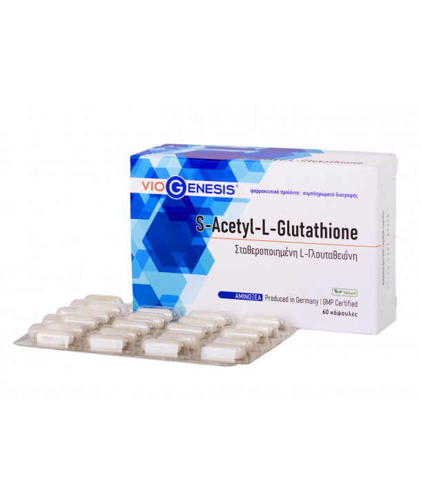 VIOGENESIS S ACETYL L GLUTATHIONE 60 CAPS