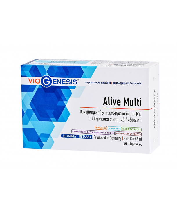 VIOGENESIS ALIVE MULTI 60 CAPS