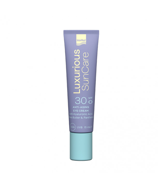 INTERMED LUXURIOUS SUNCARE SPF30 ANTIAGING EYE CREAM 15ml