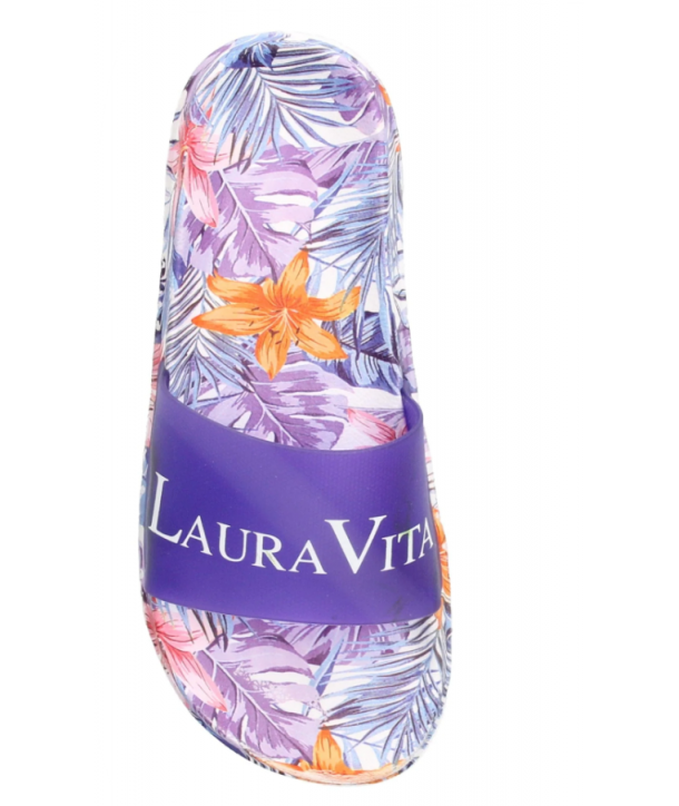 LAURA VITA PURPLE SUN SLIPPERS