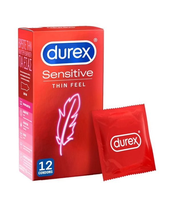 DUREX SENSITIVE THIN FEEL 12 PCS