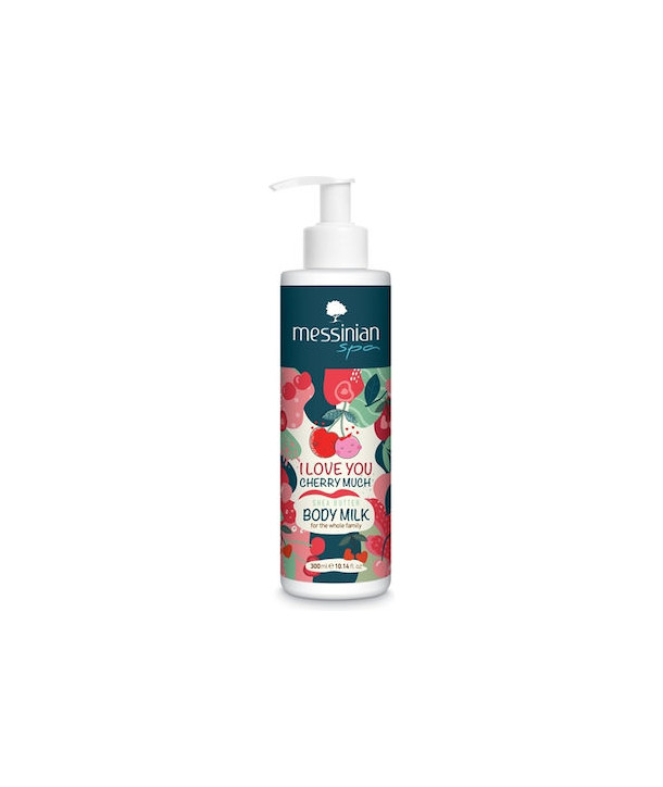 MESSINIAN SPA I LOVE YOU CHERRY MUCH BODY MILK 300ml