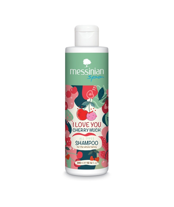 MESSINIAN SPA I LOVE YOU CHERRY MUCH SHAMPOO 300ml