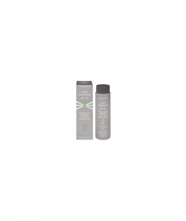 L'ERBOLARIO HYALURONIC ACID FOR HIM TONIC SHOWER SHAMPOO 250ml
