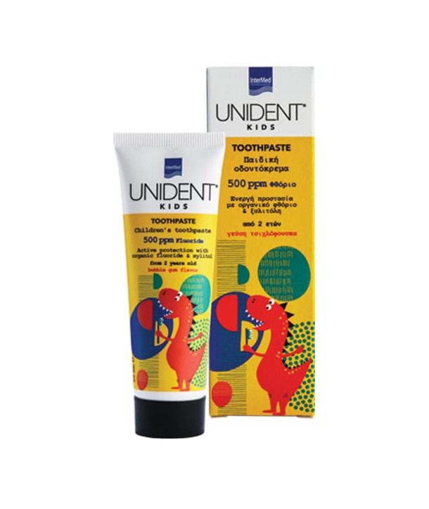 INTERMED UNIDENT KIDS TOOTHPASTE 500ppm 50ml
