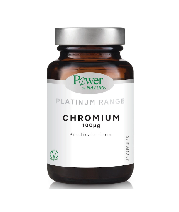 POWER HEALTH PLATINUM RANGE CHROMIUM 100μg 30 CAPS