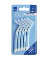 INTERMED ERGONOMIC INTERBRUSH BLUE 0.6mm SIZE 3 5 PCS