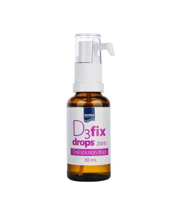 INTERMED D3 FIX DROPS 200IU 30ml