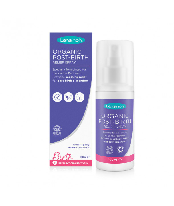 LANSINOH ORGANIC POST BIRTH RELIEF SPRAY 100ml