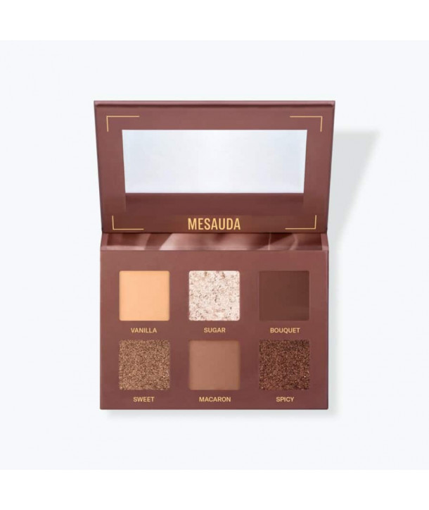 MESAUDA BARE HARMONY 204 PALETTE DELICIOUS ROSE 6 ΑΠΟΧΡΩΣΕΙΣ