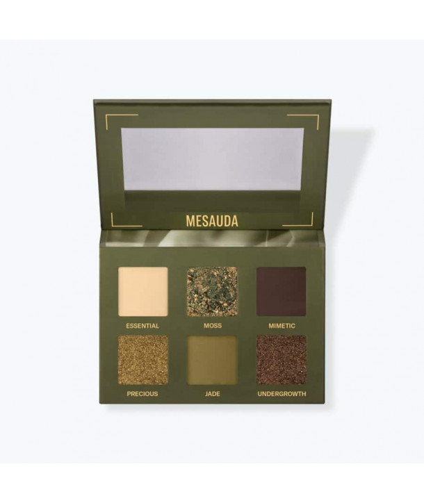 MESAUDA BARE HARMONY 205 PALETTE HIDDEN GREEN 6 ΑΠΟΧΡΩΣΕΙΣ