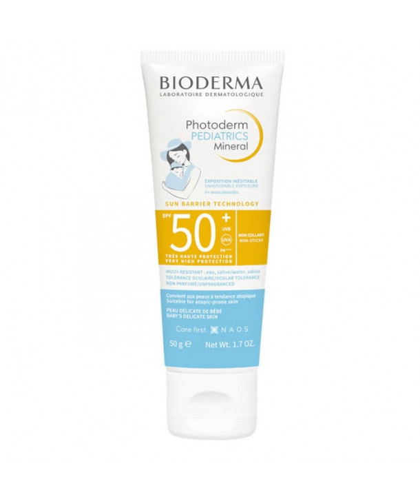 BIODERMA PHOTODERM PEDIATRICS MINERAL SPF50+ 50gr