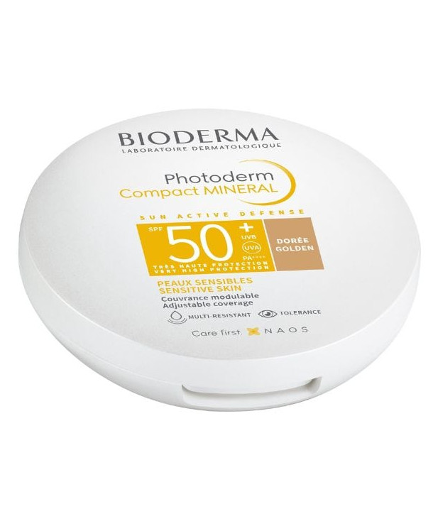 BIODERMA PHOTODERM COMPACT MINERAL DOREE GOLDEN SPF50+ 10gr