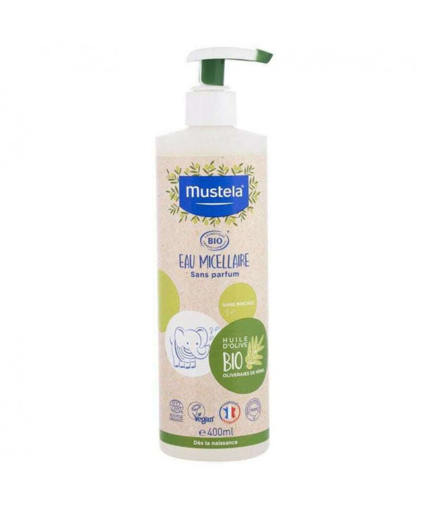 MUSTELA BIO EAU MICELLAIRE SANS PARFUME ΜΙΚΚΥΛΙΑΚΟ ΝΕΡΟ 400ml