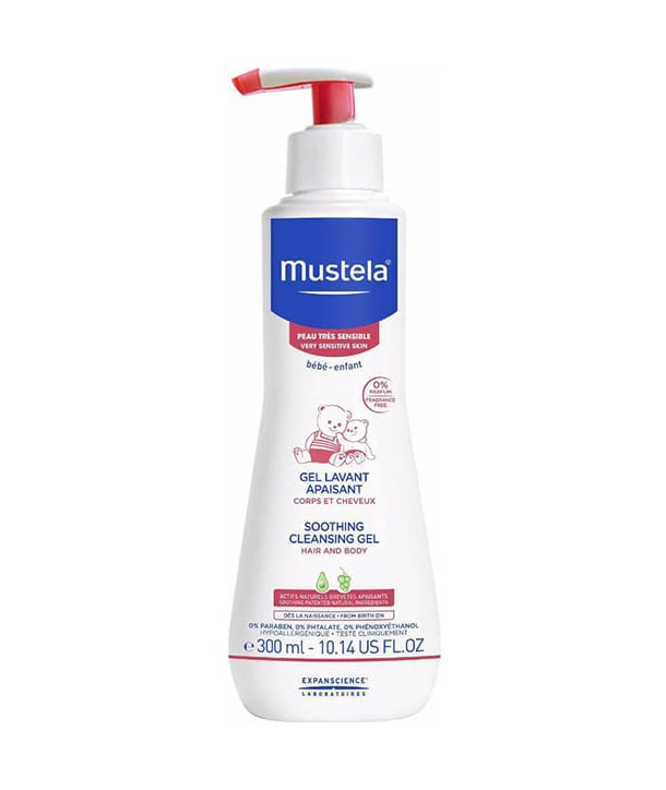 MUSTELA SOOTHING CLEANSING GEL 300ml