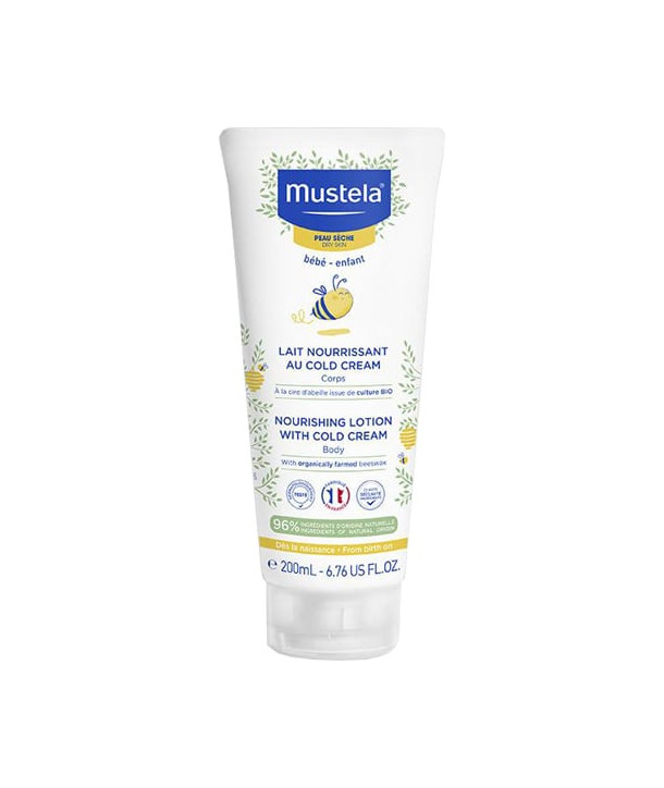 MUSTELA NOURISHING LOTION WITH COLD CREAM 200ml