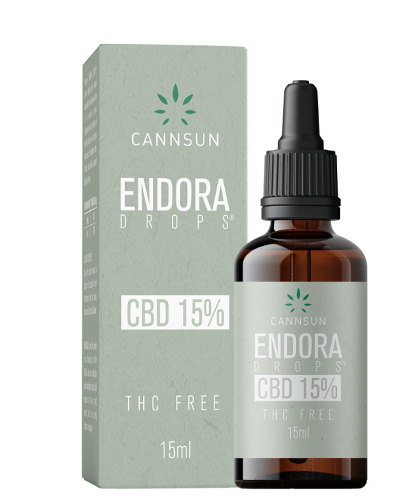 CANNSUN ENDORA DROPS CBD15% 15ml