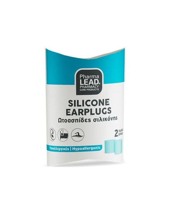 VITORGAN PHARMALEAD SILICONE EAR PLUGS 2 PCS