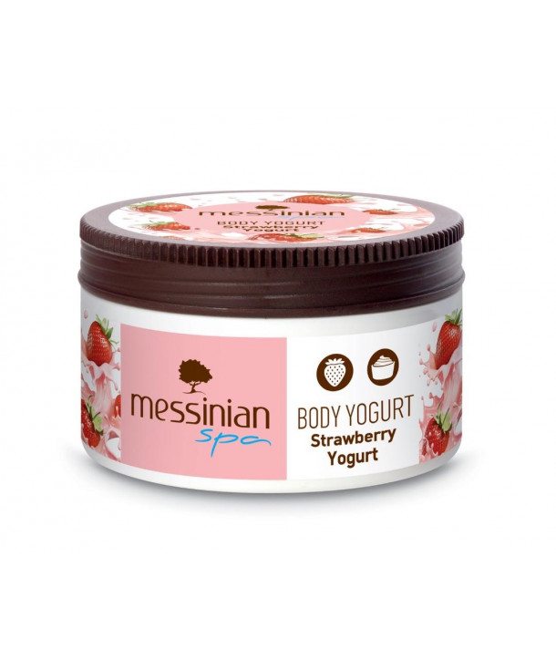 MESSINIAN SPA BODY YOGURT STRAWBERRY YOGURT 250ml