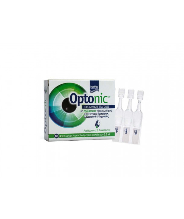 INTERMED OPTONIC EYE DROPS 10x0,5ml