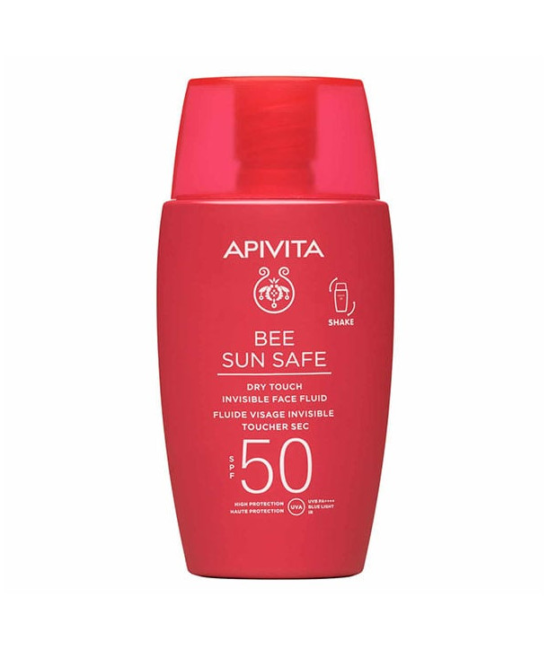 APIVITA BEE SUN SAFE DRY TOUCH INVISIBLE FACE FLUID SPF50 50ml