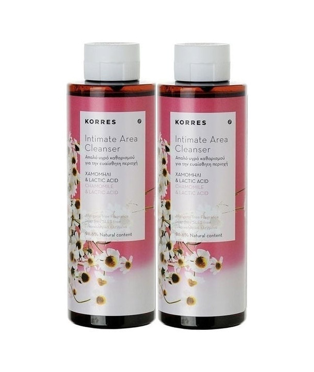 KORRES INTIMATE AREA CLEANSER 1+1 FREE