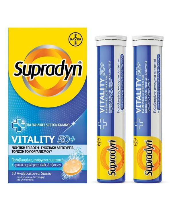 SUPRADYN VITALITY 50+ 30 EFFERV.TABS