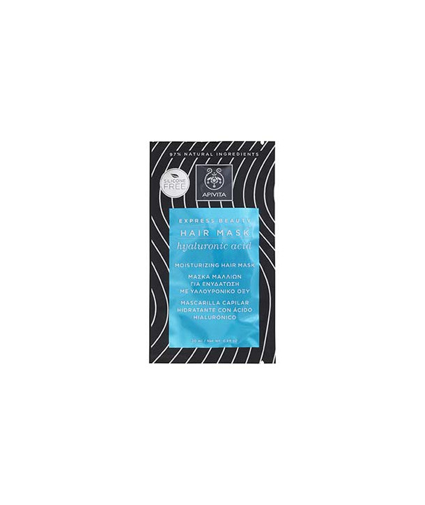 APIVITA EXPRESS MOISTURIZING HAIR MASK HYALURONIC ACID 20ml