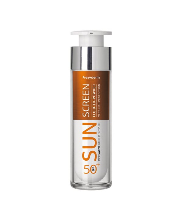 FREZYDERM SUN SCREEN FLUID TO POWDER SPF50+ 50ml