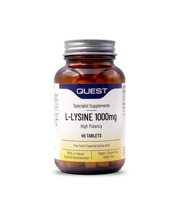 QUEST L LYSINE 1000mg 45 TABS
