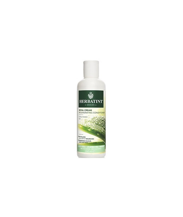 HERBATINT ROYAL CREAM REGENERATING CONDITIONER ALOE VERA JOJOBA OIL WHEAT 260ml