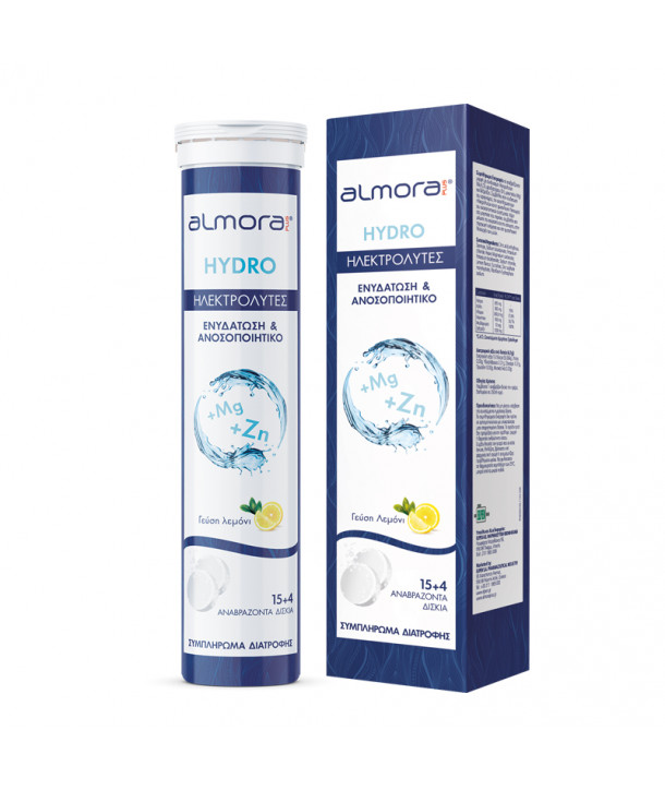 ALMORA PLUS HYDRO 15+4 EFFERV.TABS