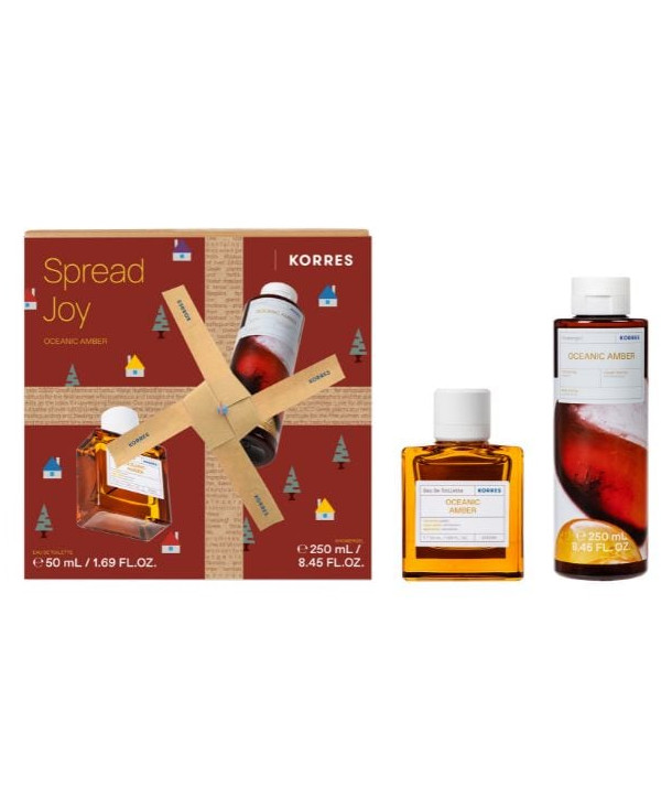 KORRES PROMO OCEANIC AMBER EAU DE TOILETTE 50ml & SHOWERGEL 250ml