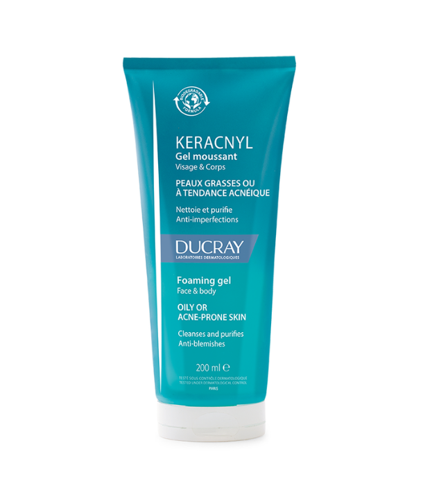 DUCRAY KERACNYL GEL MOUSSANT 200ml