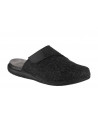 APOLLON NATURUOMO 1724 BLACK SLIPPERS