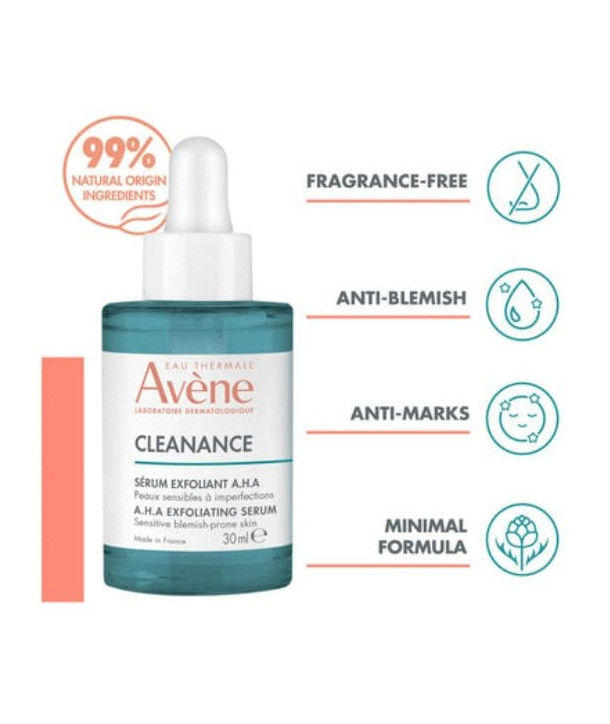 AVENE CLEANANCE SERUM EXFOLIANT AHA 30ml