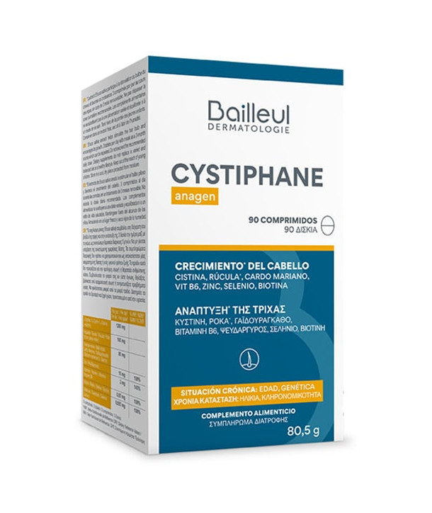 BAILLEUL DERMATOLOGIE CYSTIPHANE ANAGEN 90 TABS