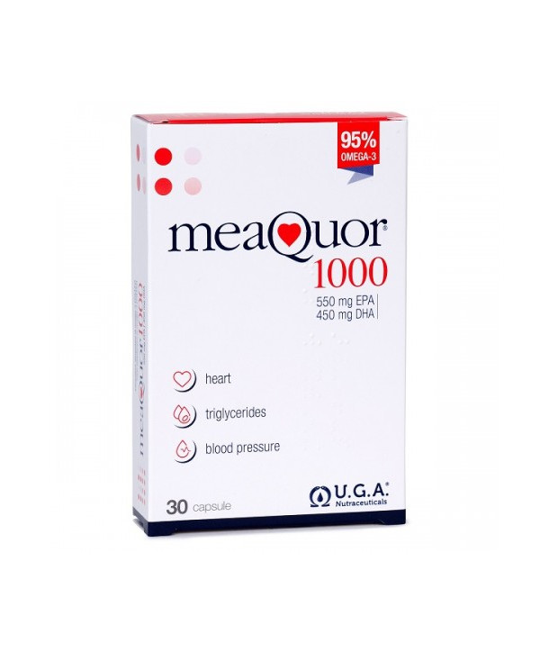 UGA MEAQUOR 1000 (550mg EPA & 450mg DHA) 30 CAPS