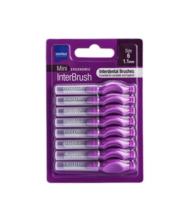 INTERMED MINI ERGONOMIC INTERBRUSH SIZE 6 1.1mm ΜΩΒ 8 ΤΜΧ