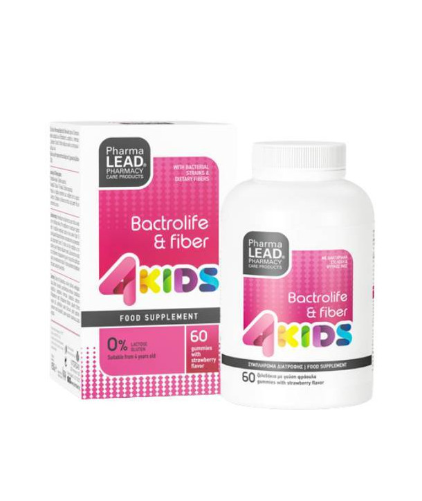 VITORGAN PHARMALEAD BACTROLIFE & FIBER 4KIDS 60 GUMMIES